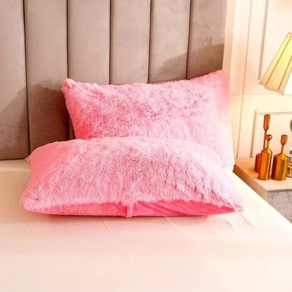 Queen Comfy Plush Faux Duvet Cover Set Luxury Super Soft Velvet Bedding & Cases - Picture 3 of 8